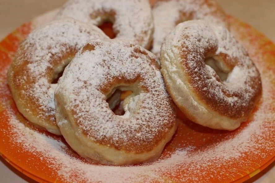 Рецепт пончиков
