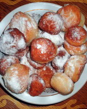 Сырные пончики