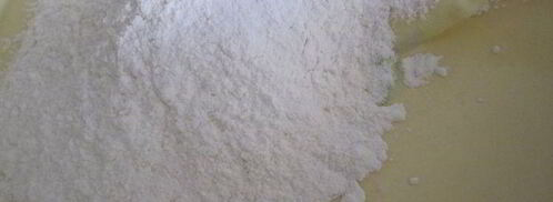 творожные пончики с вишней. Шаг 5