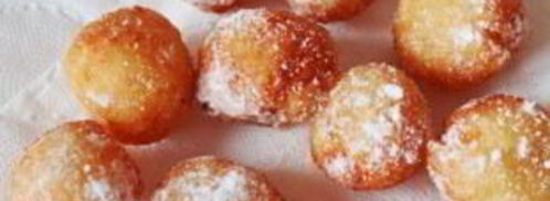 творожные пончики, жаренные в масле. Шаг 6