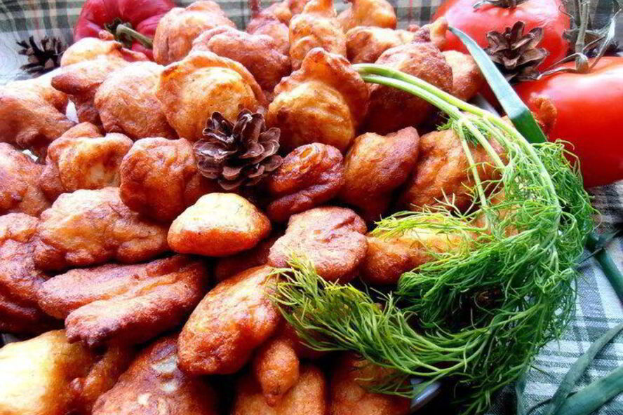 Рецепт заварных картофельных пончиков