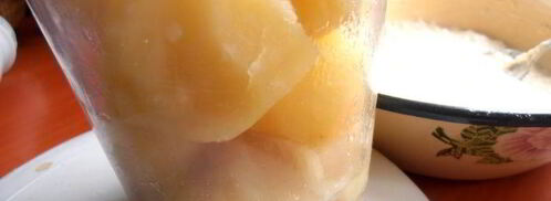 заварные картофельные пончики. Шаг 7