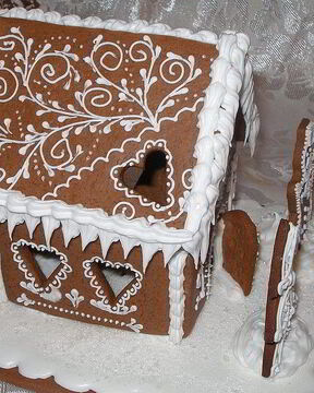 Глазурь для пряничного домика