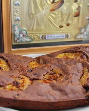 Медово-брусничная коврижка