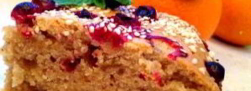 постная коврижка с апельсиновым соком. Шаг 5