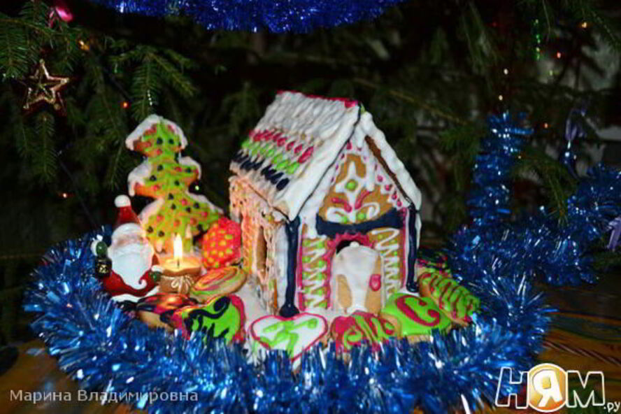 Рецепт пряничного домика