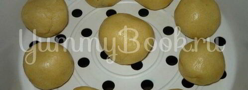 пряники с шоколадной начинкой на пару из мультиварки. Шаг 8