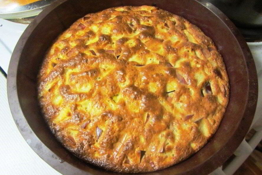 Рецепт быстрой яблочной шарлотки