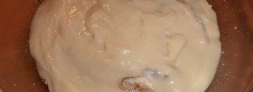 ореховая шарлотка на сгущенке. Шаг 10