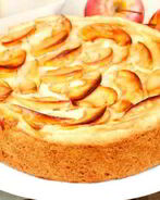 Постная шарлотка в мультиварке