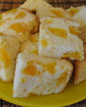 Простая апельсиновая шарлотка