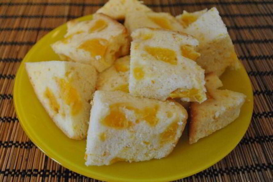 Рецепт простой апельсиновой шарлотки