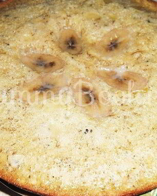 Шарлотка Банановый рай в мультиварке