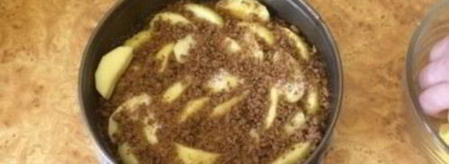 шарлотка из ржаных сухарей. Шаг 3