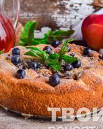 Шарлотка на кефире