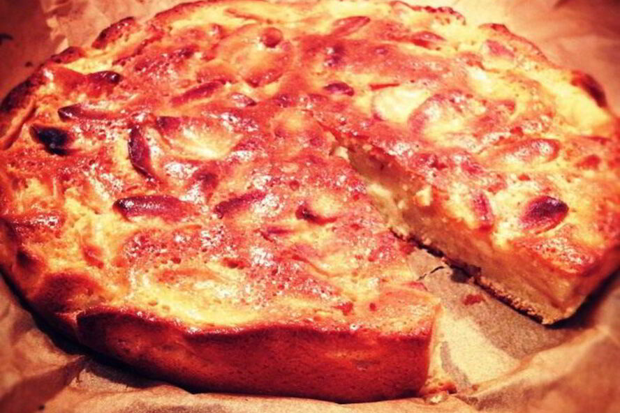 Рецепт шарлотки румяной