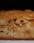 Шарлотка с капустой на кефире