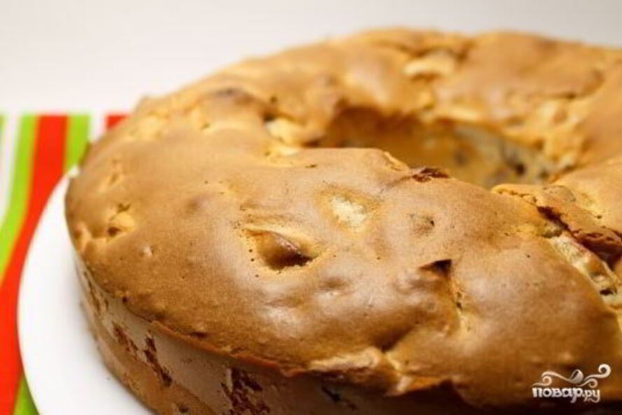 Рецепт шарлотки с вареньем