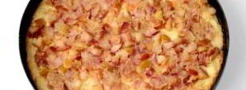 шарлотка с яблоками и безе. Шаг 9