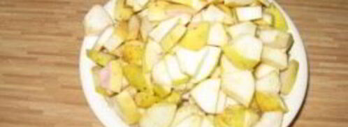 шарлотка со сметаной и яблоками. Шаг 5