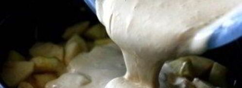 шарлотка в духовке. Шаг 5