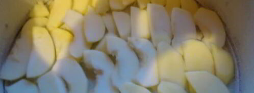 шарлотка яблочная. Шаг 7