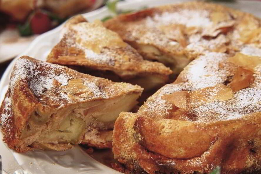 Рецепт вкусной шарлотки