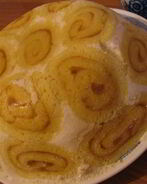 Воздушная яблочная шарлотка