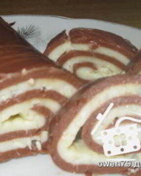 Шоколадный рулет