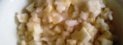 быстрый штрудель из лаваша с грушей. Шаг 5