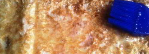 быстрый штрудель из лаваша с грушей. Шаг 8