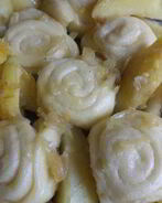 Немецкий штрудель с картошечкой и луком