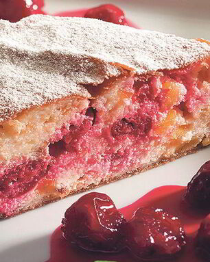 Немецкий штрудель с творогом