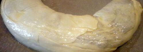 ореховый штрудель с миндальным соусом. Шаг 8