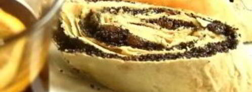 рулет из лаваша с маком — ленивый штрудель. Шаг 7