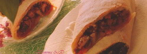 штрудель из творожного теста без яиц. Шаг 10