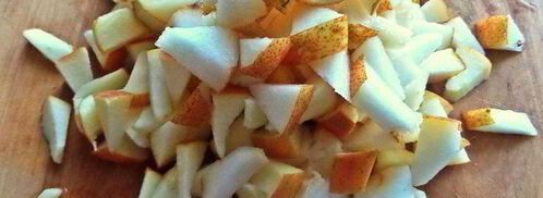 штрудель с грушей и яблоками. Шаг 5