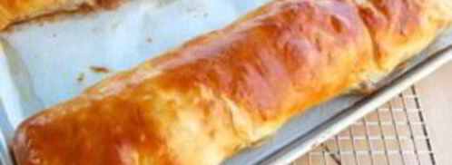 штрудель с яблоками из лаваша. Шаг 5