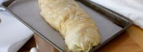 штрудель с яблоком. Шаг 10