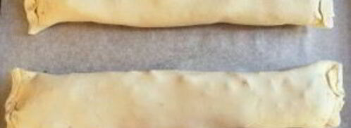 штрудель яблочный из готового слоеного теста. Шаг 7