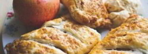 штрудель яблочный из готового слоеного теста. Шаг 9