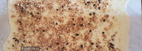 яблочный штрудель из готового теста. Шаг 8