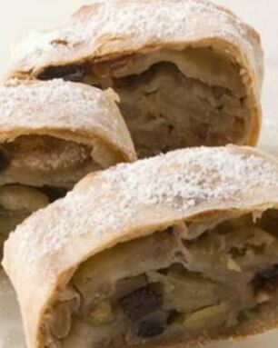 Яблочный штрудель по-австрийски