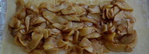 яблочный штрудель с корицей. Шаг 4