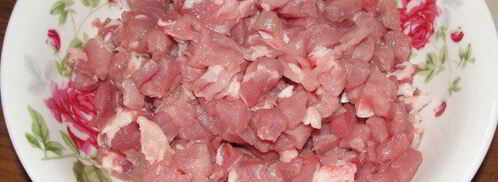 слоеные конвертики с мясом. Шаг 4