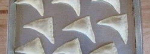 слойки из бездрожжевого теста с сыром. Шаг 7