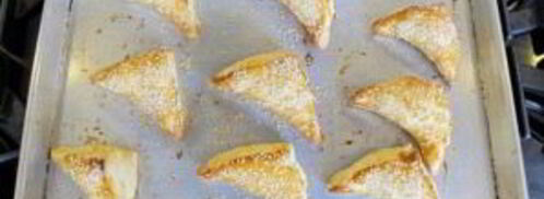 слойки из бездрожжевого теста с сыром. Шаг 10