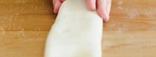 слойки из слоеного теста с сахаром. Шаг 6