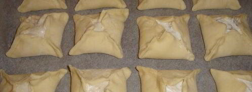 слойки по-киевски с творогом. Шаг 12