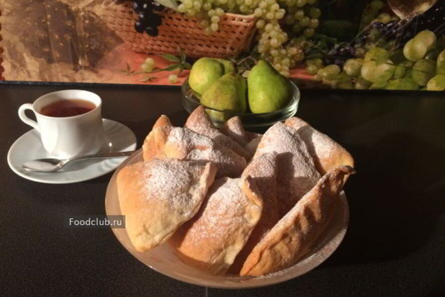 Рецепт слоек с начинкой из груш